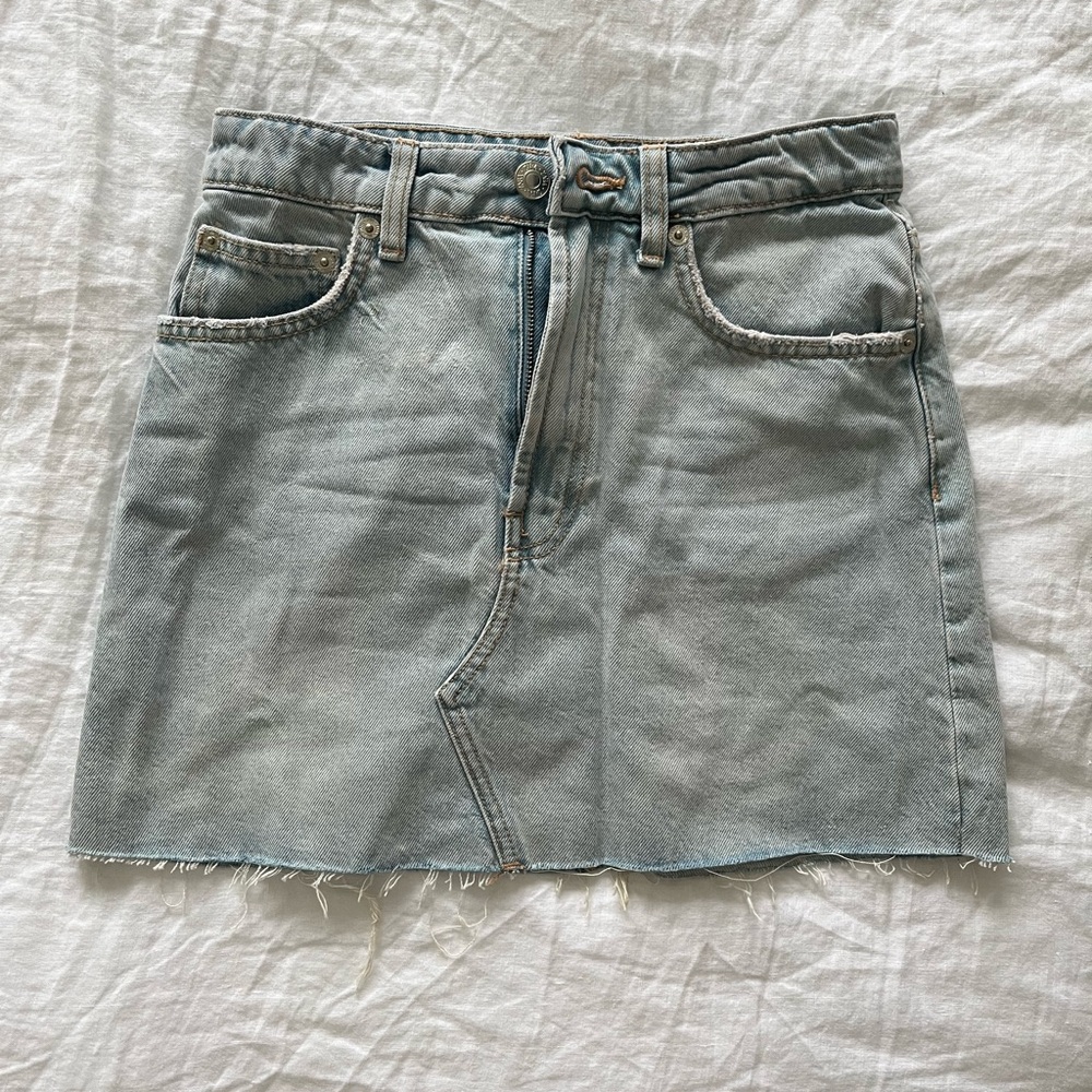 Zara Blue Mini Skirt